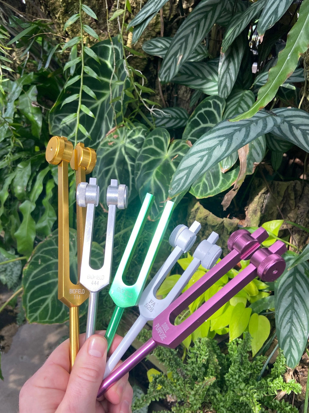 Synchronicity 5pc Kit - Professionally Tuned .25 Hz - Soul Purpose 272.2 Hz, 528 Hz, 111 Hz, 444 Hz, 777 Hz, Manifestation Law Of Attraction