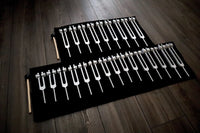 24pc Human Biology and Secret Solfeggio Tuning Fork - Professionally Tuned .25 - Gold, Silver Bio-field Sound Vibration