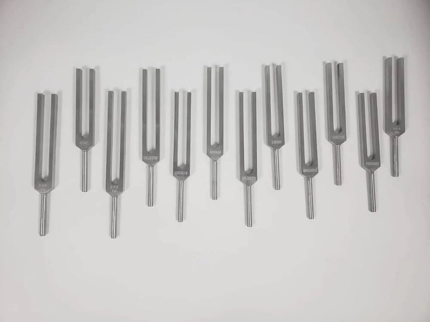12 Mineral Nutrients Tuning Fork Set for Healing Therapy Save $140.00