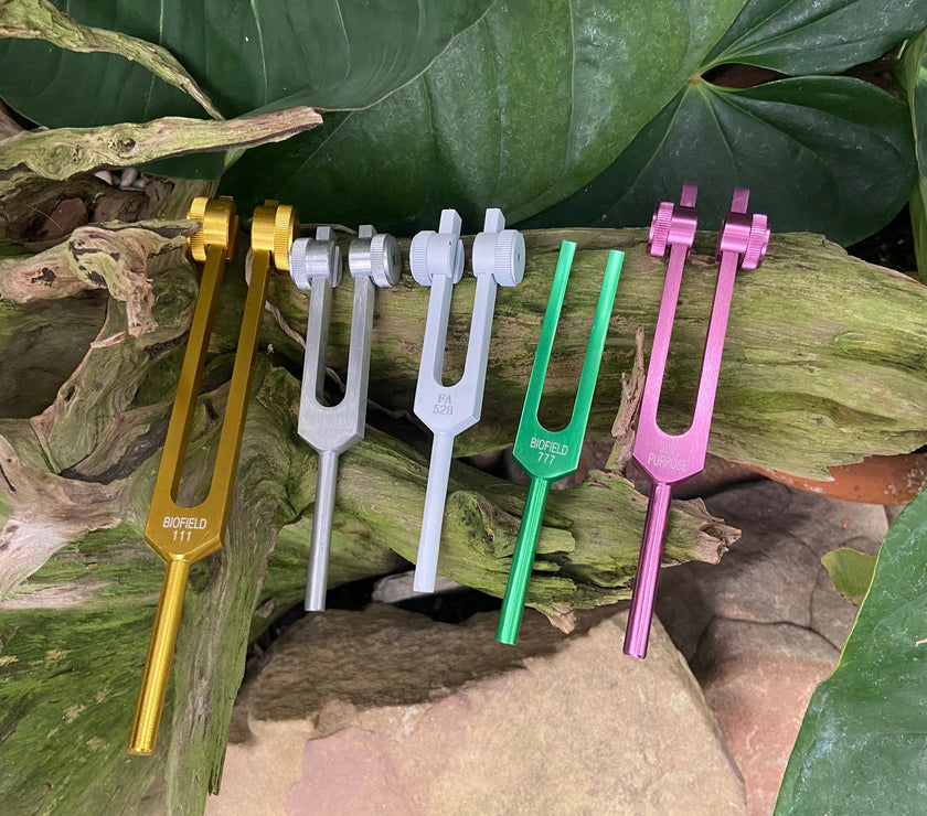 Synchronicity 5pc Kit - Professionally Tuned .25 Hz - Soul Purpose 272.2 Hz, 528 Hz, 111 Hz, 444 Hz, 777 Hz, Manifestation Law Of Attraction