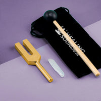 4096 Hz Tuning Fork with Crystal - Earth Crystal Tuner