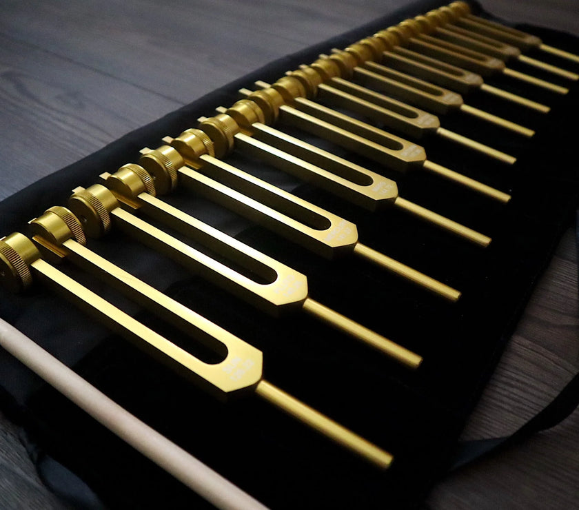 11pc Planetary Set - Professionally Tuned .25 - Astrology, Planetary Influences, Sound Vibration, Bio-field, Velvet Carry Bag