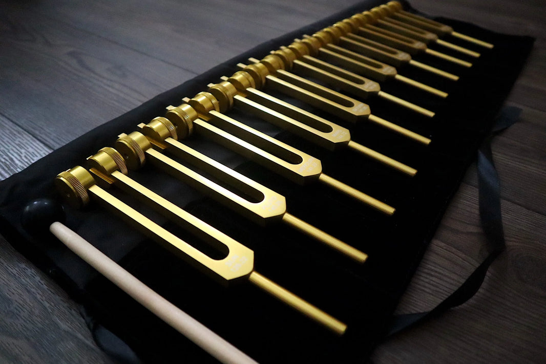 11pc Planetary Set - Professionally Tuned .25 - Astrology, Planetary Influences, Sound Vibration, Bio-field, Velvet Carry Bag