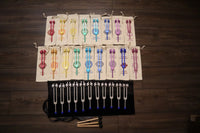 28pc Solfeggio, Chakra, and Planetary Tuning Fork Kit - Professionally Tuned .25 - Astrology, Planetary Influences, Solfeggio, Chakras