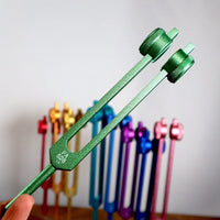 528 Hz Solfeggio Tuning Fork for Healing Therapy - Chakra Weighted Biofield