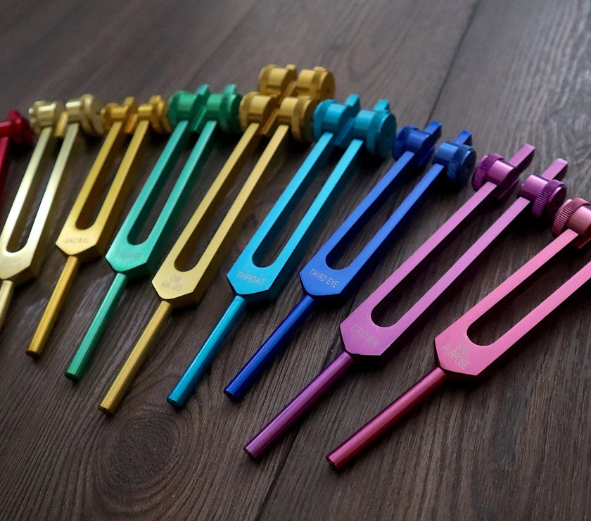Individual Chakra Tuning Forks