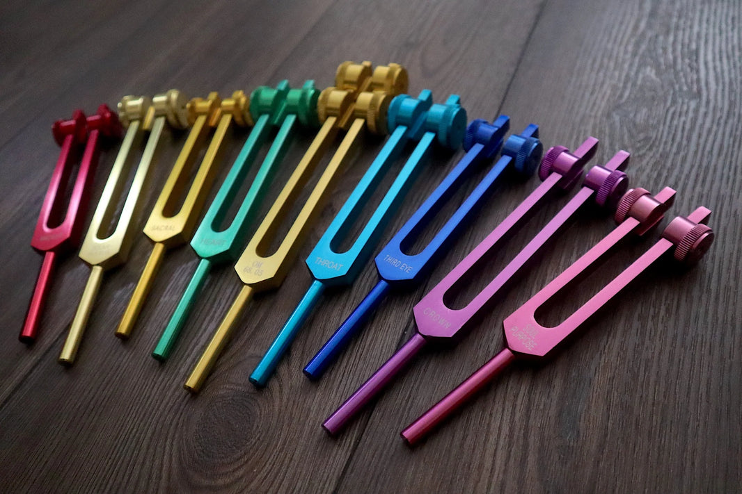 Individual Chakra Tuning Forks