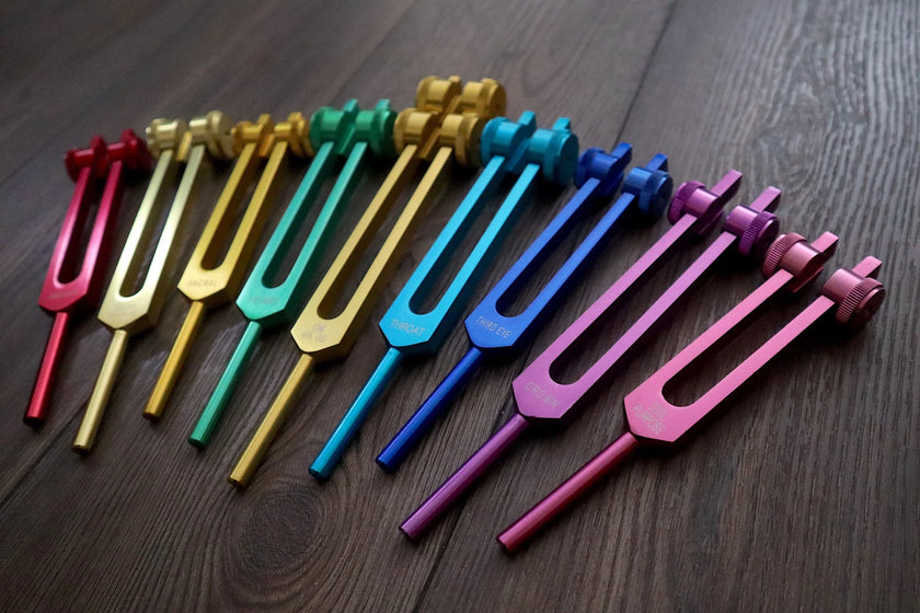 Individual Chakra Tuning Forks