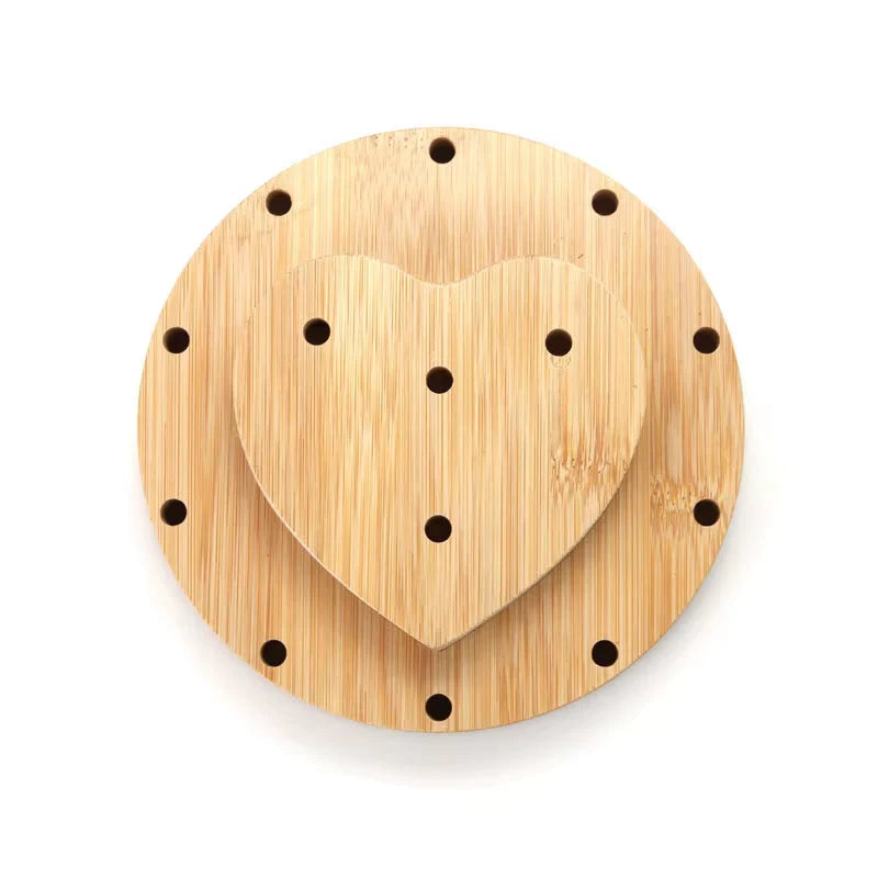 Tuning Fork Stand Holder 14 Capacity - Heart Shape