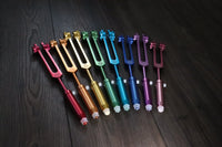 Handle Extensions for Tuning Forks - Essential Oil Application with Gemstones - Acupressure, Aromatherapy, Sound Healing
