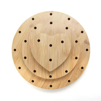 Tuning Fork Stand Holder - 26 holes - Heart Shape