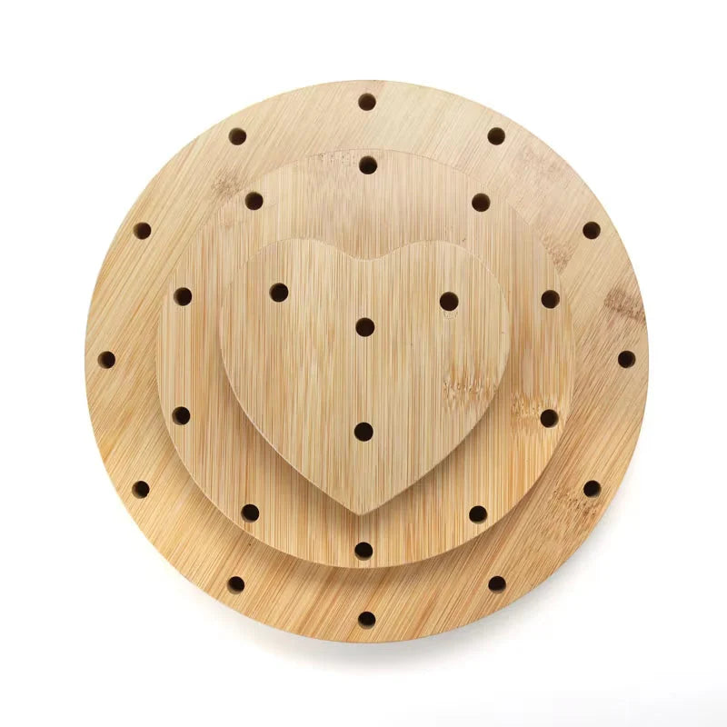 Tuning Fork Stand Holder - 26 holes - Heart Shape