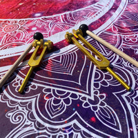 174 Hz & 528 Hz Solfeggio Tuning Forks for Healing - Weighted Tuning Fork Set