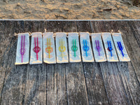RV Medics' Unweighted Set Of All 9 Solfeggio Frequencies Best Tuning Forks For Vibration With Individually Marked Bags and Strikers