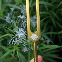 68.05 Hz Weighted Tuning Fork for Biofield Healing Therapy - Earth Star