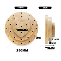 Tuning Fork Stand Holder 14 Capacity - Heart Shape