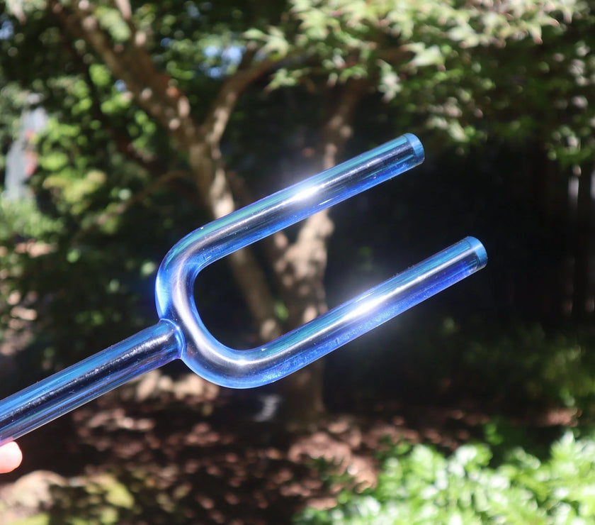 Crystal Chakra Tuning Forks - 20mm - Corresponds to the Chakras, Notes CDEFGABC5, Crystal Healing, Biofield Therapy, Sound Healing