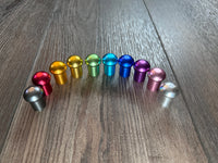 RV Medics' 10pc Attenuator Multicolor Bead Attachment Set for Tuning Forks - Massage, Acupressure, Sound Vibration