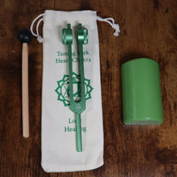 528 Hz Solfeggio Tuning Fork for Healing Therapy - Chakra Weighted Biofield