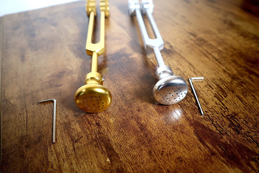 RV Medics' Round Attenuator Attachment for Tuning Forks - Massage, Acupressure, Sound Vibration