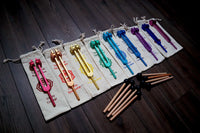 RV Medics, Professionally Tuned .25 9pc Solfeggio - Weighted Set Of All 9 Solfeggio Frequencies Best Tuning Forks For - Biofield