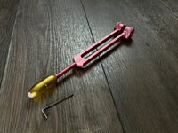 Solfeggio 174 Hz Tuning Fork - Pink - Carry Bag and Striker Included, Sound Vibration, Energy Vibration