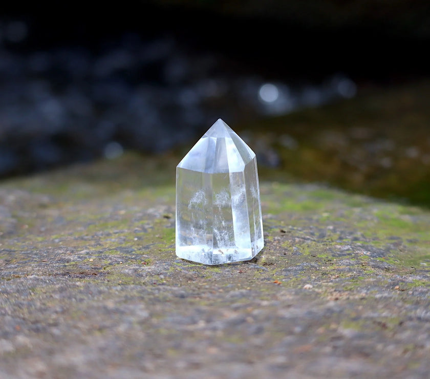 Crystal Resonator 4096 Hz - Vibration Crystals - Professionally Tuned .25 Hz - Angel Tuner, Gemstone Points, Crystal Vibration Kit