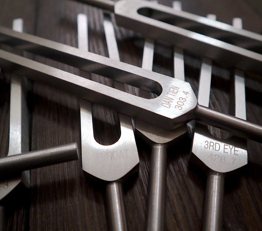 Chromatic Scale of The Perfect Fifth 13pc Tuning Fork Set - Professionally Tuned .25 Hz, Unweighted, Bio-field, Sound Vibration