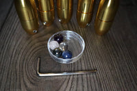 RV Medics' Professionally Tuned .25 9pc Chakra Silver Tuning Forks with 10pc Crystal Massage Attenuator Set - Biofield Tune (Copy)