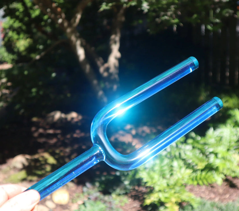 Crystal Chakra Tuning Forks - 20mm - Corresponds to the Chakras, Notes CDEFGABC5, Crystal Healing, Biofield Therapy, Sound Healing