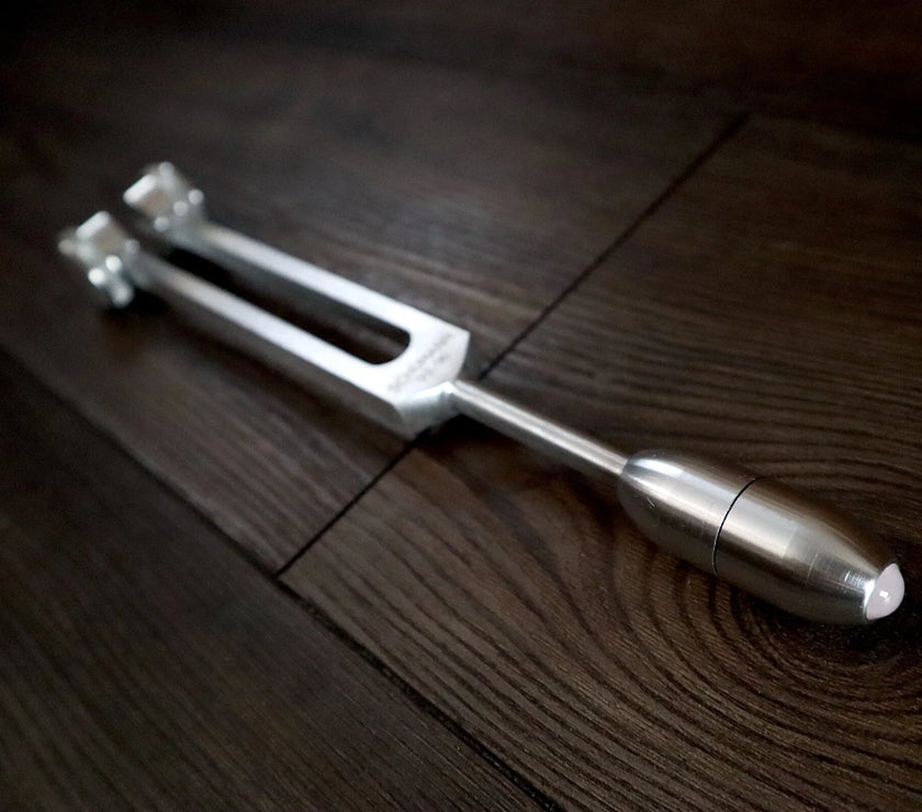 93.96hz Schumann with Attenuator Extender - Custom 10mm Crystal Attenuator Handle - Hematite, Black Onyx, Rose Quartz