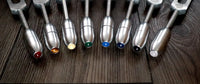 9pc Unweighted Set Of All 9 Solfeggio Frequencies - Silver, Bio-field, Sound Vibration