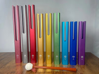 RV Medics' Solfeggio Tubes - 9 Solfeggio Frequencies for Chakra Balance and Alignment - Yoga Class, Energy Work, Qi Gong, Meditation