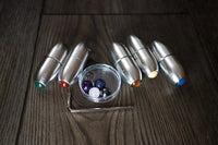 RV Medics' Professionally Tuned .25 9pc Chakra Silver Tuning Forks with 10pc Crystal Massage Attenuator Set - Biofield Tune (Copy)