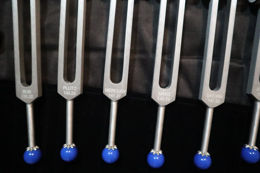 11pc Planetary Set - Professionally Tuned .25 - Astrology, Planetary Influences, Sound Vibration, Bio-field, Velvet Carry Bag