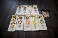 12pc Song of the Spine Tuning Fork Set Professionally Tuned .25 - Bio-field - Organs, Tissue, and Cells, Sound Vibration, Bag