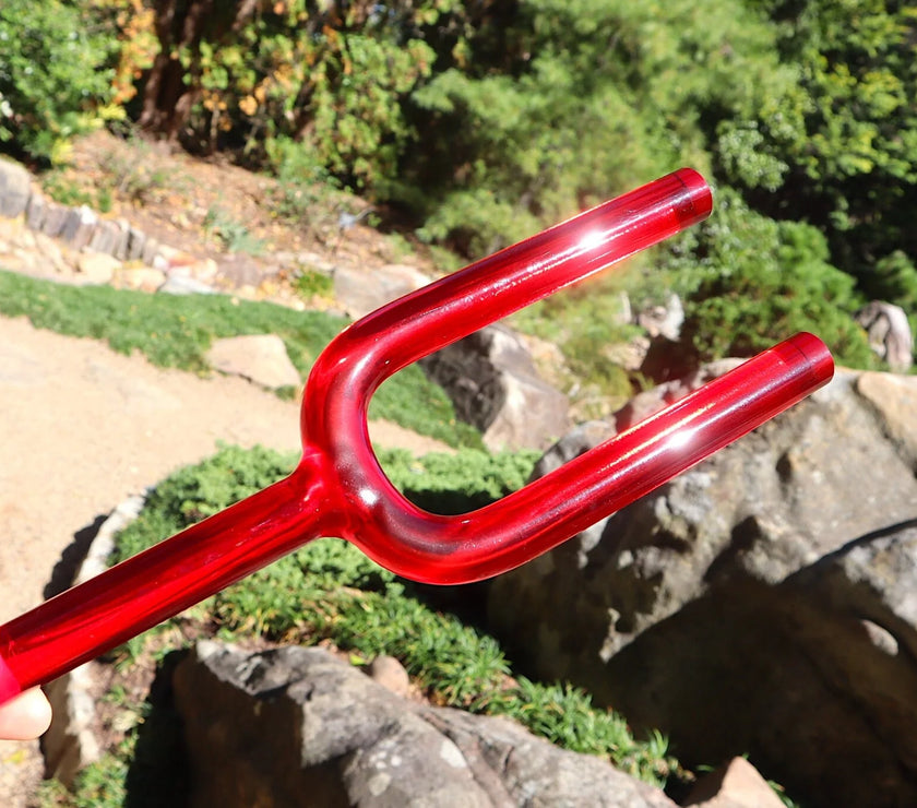 Crystal Chakra Tuning Forks - 20mm - Corresponds to the Chakras, Notes CDEFGABC5, Crystal Healing, Biofield Therapy, Sound Healing