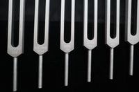 Chromatic Scale of The Perfect Fifth 13pc Tuning Fork Set - Professionally Tuned .25 Hz, Unweighted, Bio-field, Sound Vibration