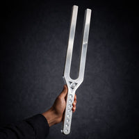 Extra Large 128 Hz Sound Sword Tuning Fork – Deep Grounding & Professional Sound Healing Instrument by RV-MEDICS