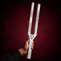 Extra Large 128 Hz Sound Sword Tuning Fork – Deep Grounding & Professional Sound Healing Instrument by RV-MEDICS