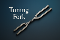 GIANT TUNING FORK WITH DnA KEY D288hz & A432hz WITH STRIKER