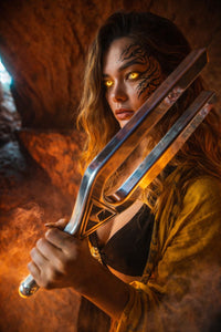 Sound Swords Chakra – Therapeutic Chakra Healing Swords (Root to Crown) with Strikers | Sound Therapy & Meditation Tools