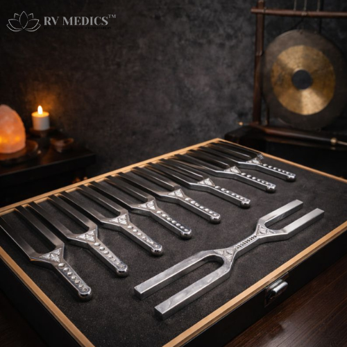 Giant OM 136.1 Hz Sound Sword Tuning Fork Big Size Sacred Frequency for Healing