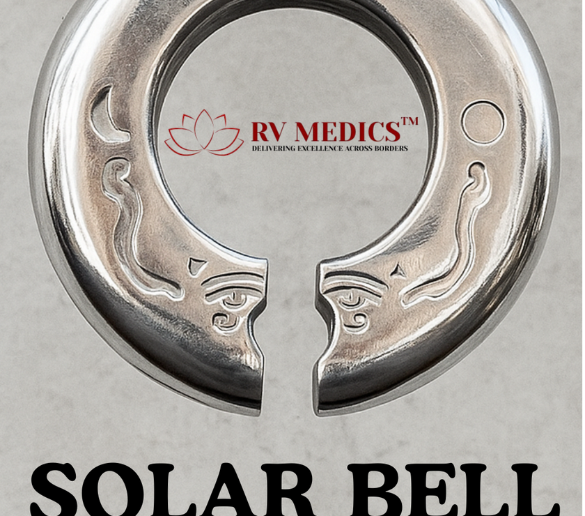 Solar Bell Aluminium Made Round Type (7.5 INCHES)