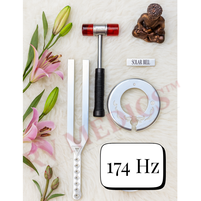 174 Hz Solfeggio Sound Swords for Pain Relief & Grounding