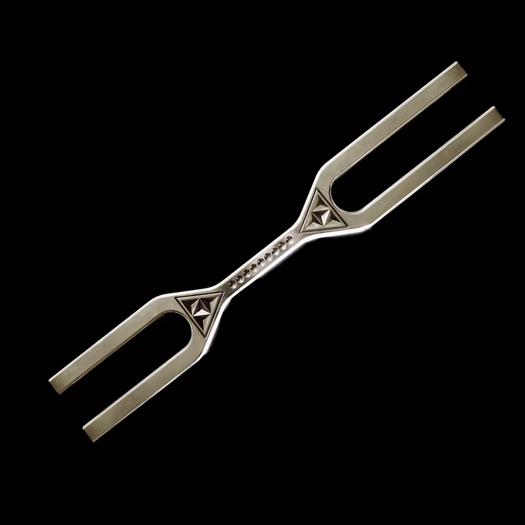 GIANT TUNING FORK WITH DnA KEY D288hz & A432hz WITH STRIKER