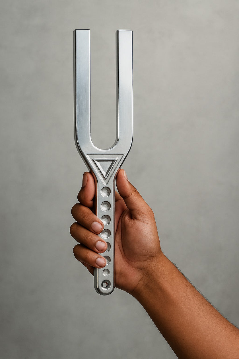 Therapeutic Sound Swords THROAT CHAKRA G384Hz (Vishuddha) with STRIKER