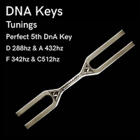 DNA Kit ( 288Hz/ 432hz) Two Frequencies Giant Tuning Fork/Big Forks