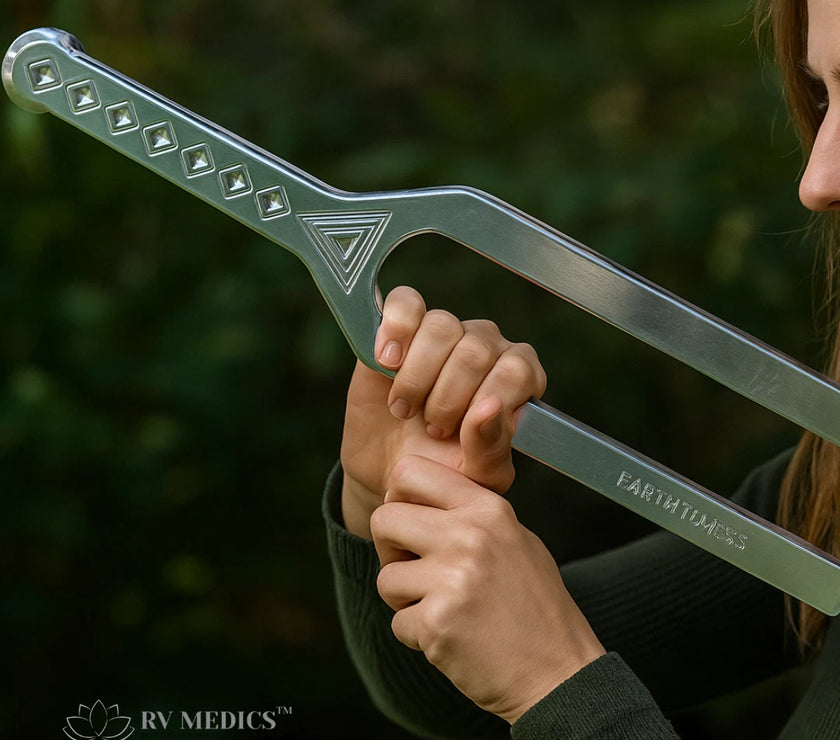 Sound Swords ( Giant Tuning Forks ) Chakra Frequencies