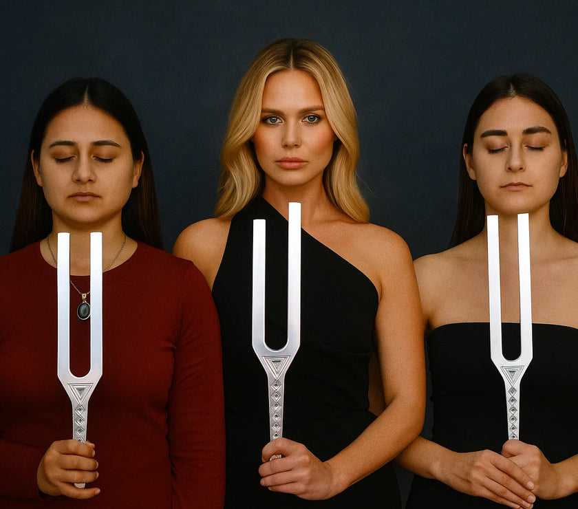 F342hz - Heart Chakra (Anahata) SOUND HEALING TUNING FORKS (CHAKRA)